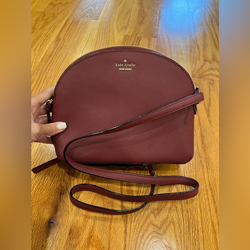 Kate Spade Maroon Crossbody